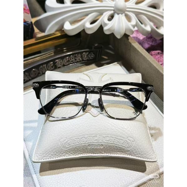 Chrome Heartsクロムハーツ眼鏡コピー☆MODEL：VERTICAL SMILE SIZE：54口18-146