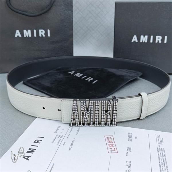 AMIRI 【2026新作】上質な本革を使用した ビジネススタイル☆☆アミリベルトコピー