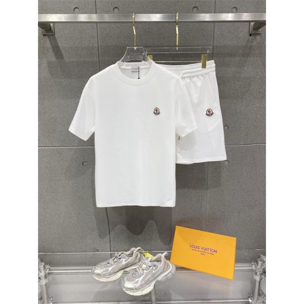 スポーティカジュアル 半袖トップス ハーフパンツ リラックスシルエット MONCLER モンクレール コピー セットアップ デイリー対応