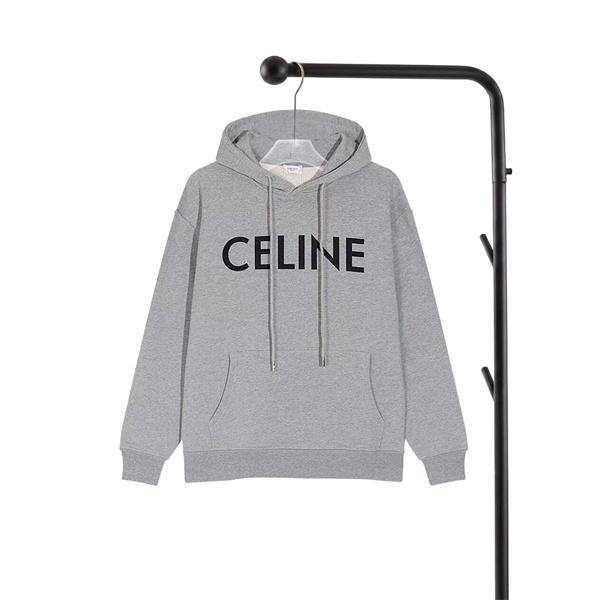 フードドローコード シンプルベース リラックス感 着回し便利 CELINE セリーヌ コピー パーカー 注目デザイン
