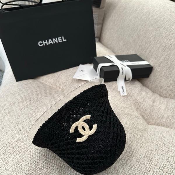 2026新作 CHANEL シャネル 透かし編みバケットハット レディース サマーニット帽 軽量通気性 ワイドブリム ココマークデザイン