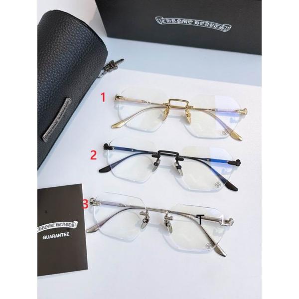 2026新作★クロムハーツメガネ コピー Chrome Hearts 透明レンズ ファッション伊達メガネ お得なコスパ 男女兼用