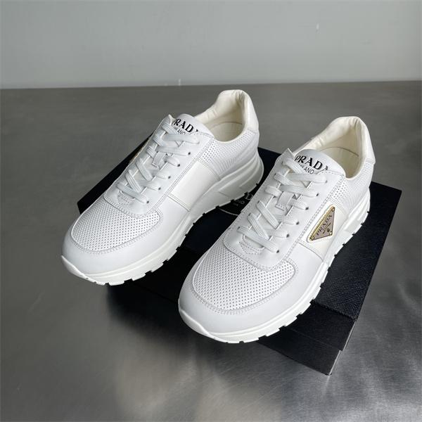 クッション抜群 PRADA 2026SS春夏☆☆プラダスニーカースーパーコピーメンズファッション白色