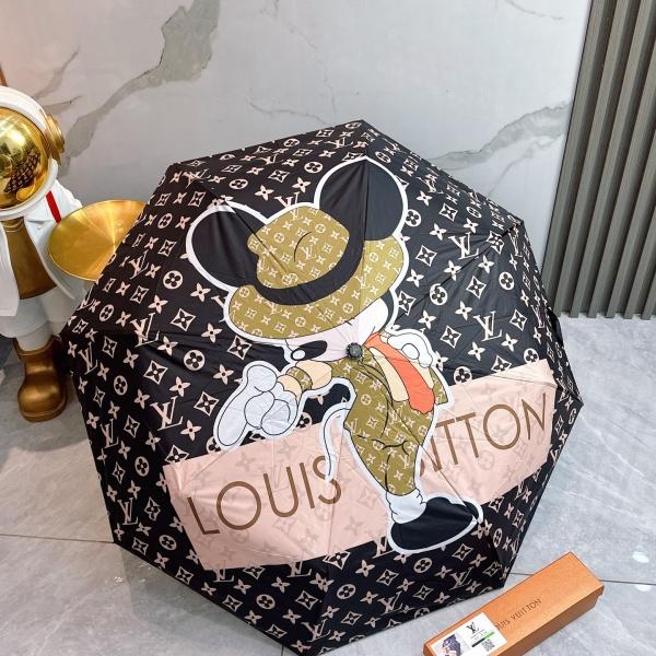2026新作 LOUIS VUITTON 激安 ルイヴィトン 全自動折りたたみ傘 晴雨兼用 UVカット 遮熱 軽量 ワンタッチ開閉 ギフトBOX付き