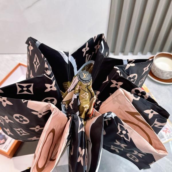 2026新作 LOUIS VUITTON 激安 ルイヴィトン 全自動折りたたみ傘 晴雨兼用 UVカット 遮熱 軽量 ワンタッチ開閉 ギフトBOX付き