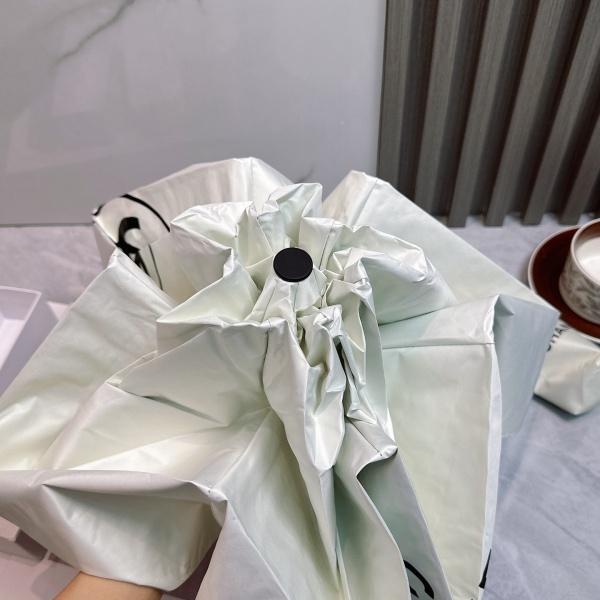 2026新作 CHANEL 激安 シャネル 折りたたみ傘 晴雨兼用 五つ折り UVカット99% 軽量 クリスタルハンドル ギフトBOX付き