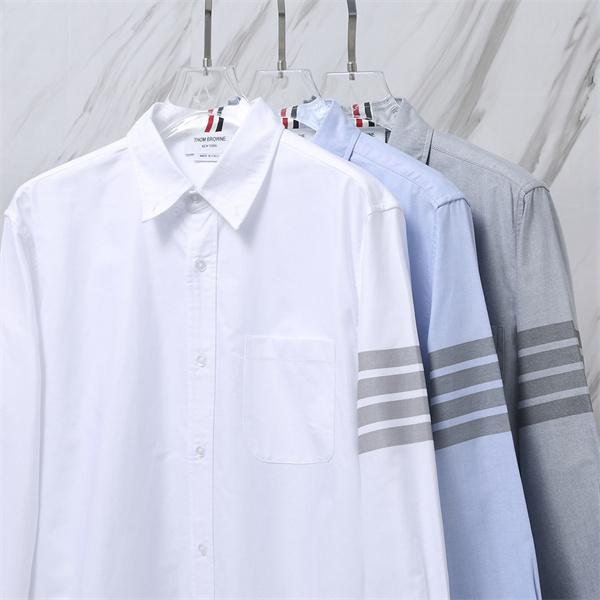 プレミアムファッション アーバンスタイル 注目モデル THOM BROWNE トムブラウン コピー ボタンダウンシャツ