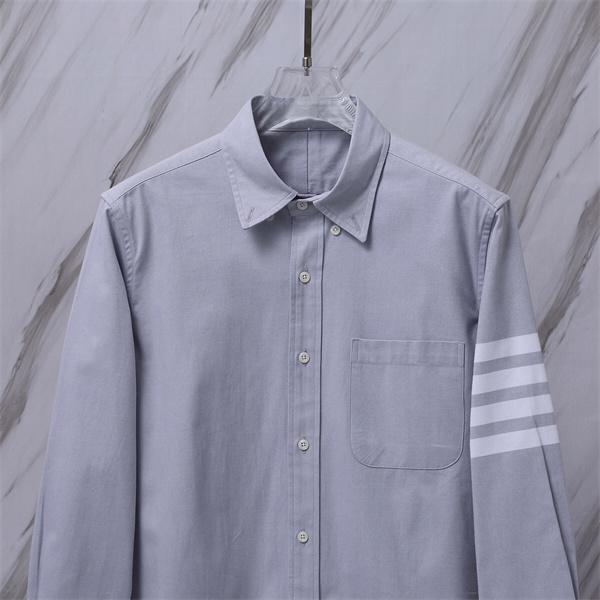 オックスフォード 定番人気 モダンクラシック THOM BROWNE トムブラウン コピー 長袖シャツ 上質スタイル