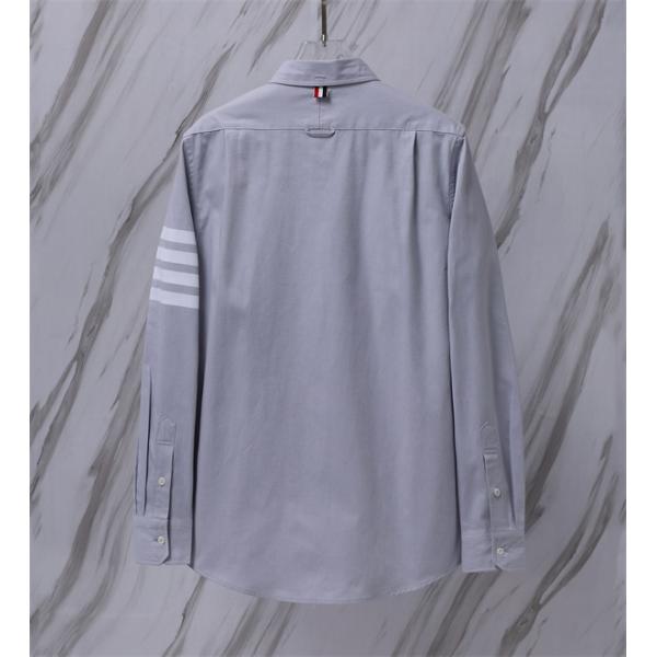 オックスフォード 定番人気 モダンクラシック THOM BROWNE トムブラウン コピー 長袖シャツ 上質スタイル