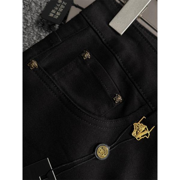 メデューサデザイン ラグジュアリースタイル 定番コレクション VERSACE ヴェルサーチ コピー デニムパンツ