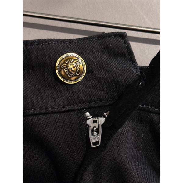 メデューサデザイン ラグジュアリースタイル 定番コレクション VERSACE ヴェルサーチ コピー デニムパンツ