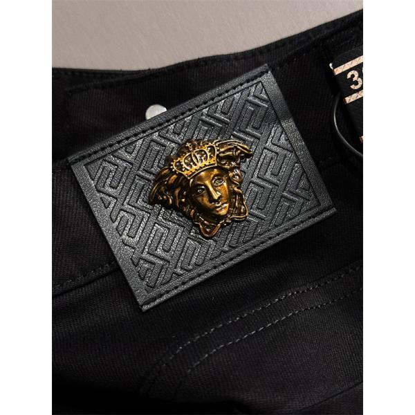 メデューサデザイン ラグジュアリースタイル 定番コレクション VERSACE ヴェルサーチ コピー デニムパンツ