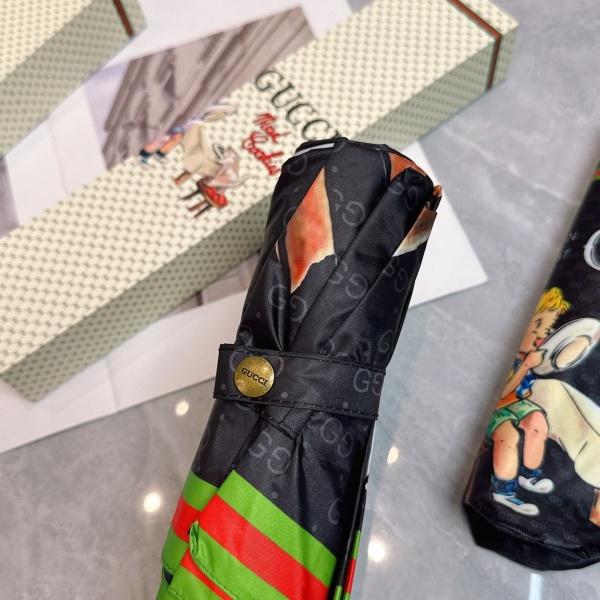 2026新作 GUCCI 激安 グッチ 折りたたみ傘 晴雨兼用 全自動 UVカット99% 軽量 五つ折り 遮熱 ギフトBOX付き