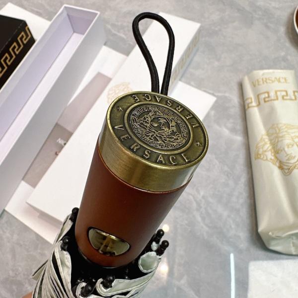 2026新作 VERSACE 激安 ヴェルサーチ 折りたたみ傘 晴雨兼用 全自動 UVカット99% 遮熱 軽量 メドゥーサ ギフトBOX付き