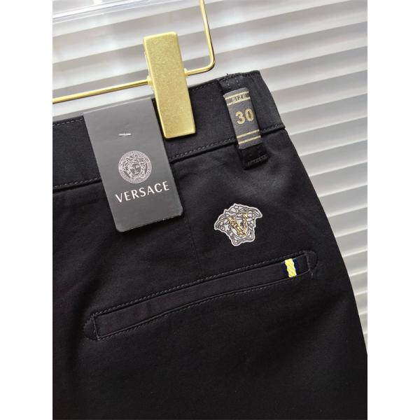 ストレートシルエット 上質カジュアル ラグジュアリースタイル VERSACE ヴェルサーチ コピー スラックス 人気モデル