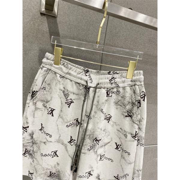 LOUIS VUITTON 2026ss☆☆ルイヴィトン上下着コピー 吸湿速乾 半袖スポーツTシャツ＆ショーツ セット ランニング 