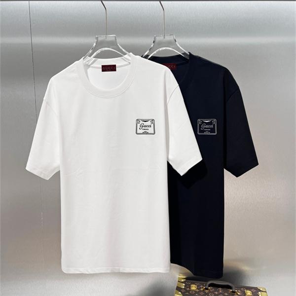 スクエアロゴ モードカジュアル ベーシックスタイル GUCCI グッチ コピー 半袖Tシャツ 人気モデル
