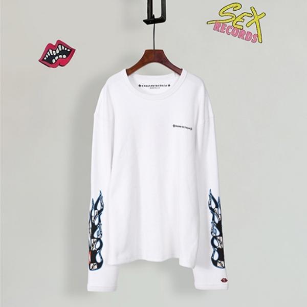 2026新作 CHROME HEARTS 激安 クロムハーツ Matty Boy ワッフル 長袖Tシャツ ロングスリーブ