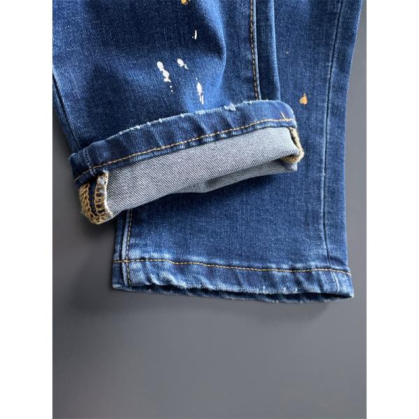 リペアデザイン グランジスタイル 個性派アイテム GUCCI グッチ コピー デニムパンツ デイリーユース