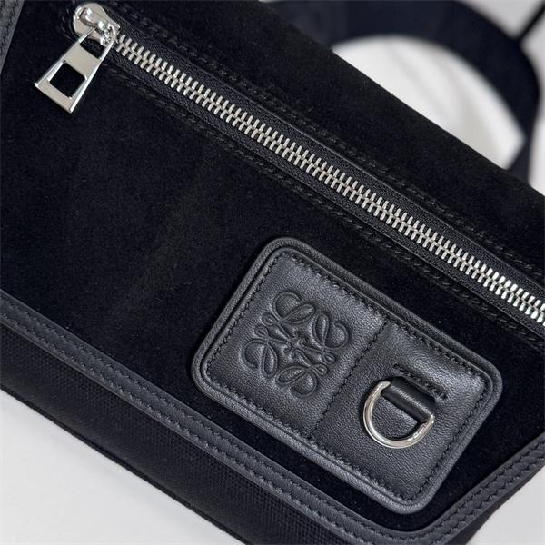 大容量LOEWE ロエベ メッセンジャーバッグコピー2026トレンド最新メンズショルダーバッグ