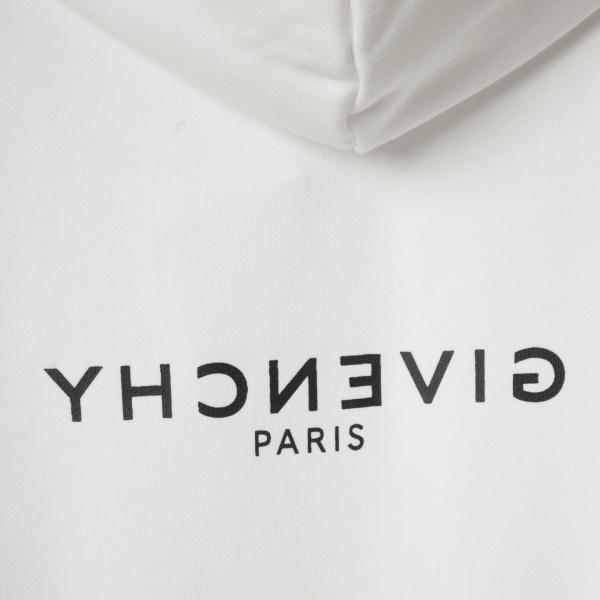 2026新作 GIVENCHY 激安 ジバンシィ 反転ロゴ プルオーバーパーカー オーバーサイズ フーディー