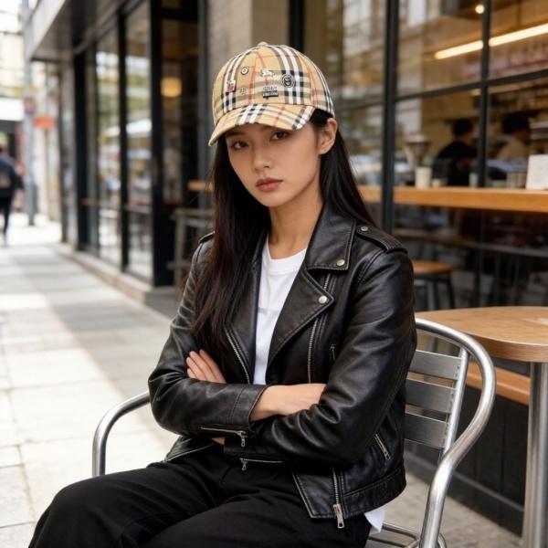 2026新作 BURBERRY 激安 バーバリー ヴィンテージチェック ベースボールキャップ ロゴワッペン キャップ UV対策 帽子