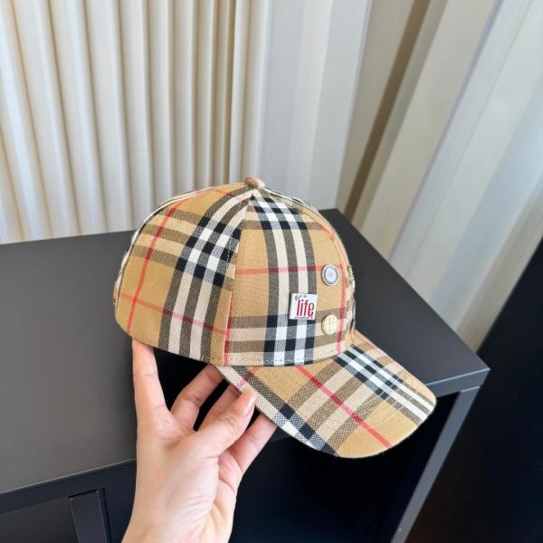 2026新作 BURBERRY 激安 バーバリー ヴィンテージチェック ベースボールキャップ ロゴワッペン キャップ UV対策 帽子