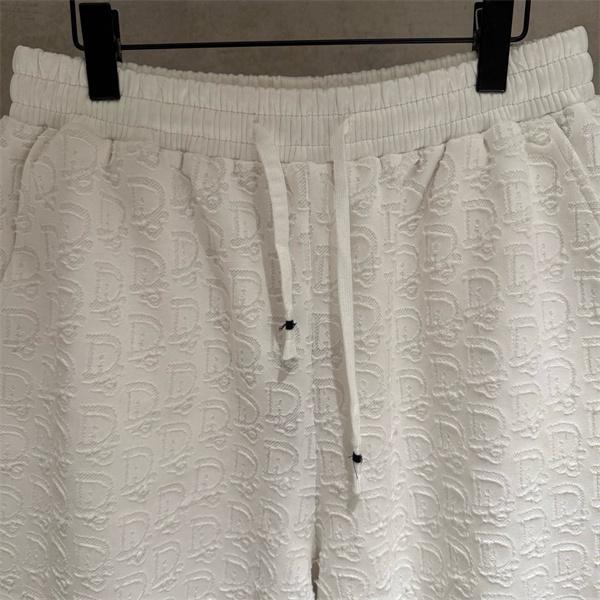 ジャカード柄 リラックススタイル 夏コーデ トレンド感 DIOR ディオール コピー ショートパンツ 大人カジュアル