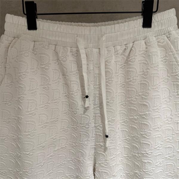 ジャカード柄 リラックススタイル 夏コーデ トレンド感 DIOR ディオール コピー ショートパンツ 大人カジュアル