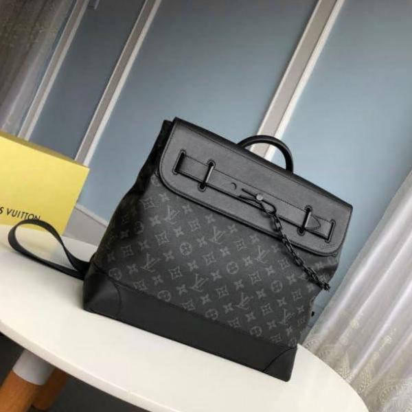 2026新作 LOUIS VUITTON 激安 ルイヴィトン モノグラム バックパック レザー切替 リュックサック 大容量 38×39×15cm