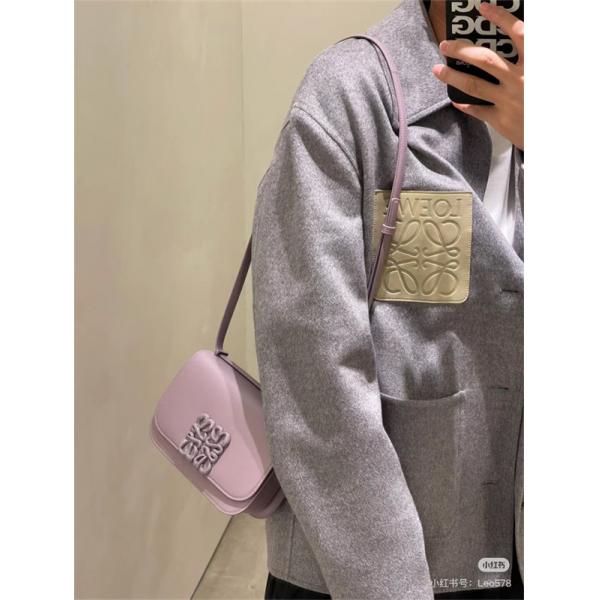 LOEWE 2026春夏人気ランキングロエベショルダーバッグコピーパープルお洒落数量限定 