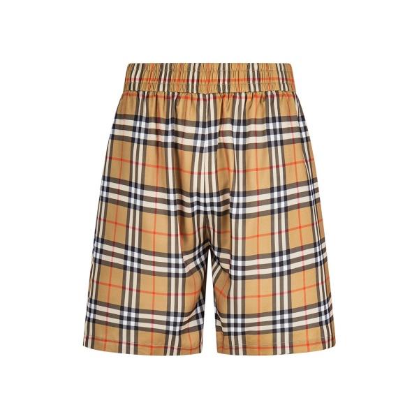 2026新作 BURBERRY 激安 バーバリー ヴィンテージチェック ハーフパンツ ショートパンツ イージーパンツ ウエストゴム リゾート ビーチ 人気アイテム