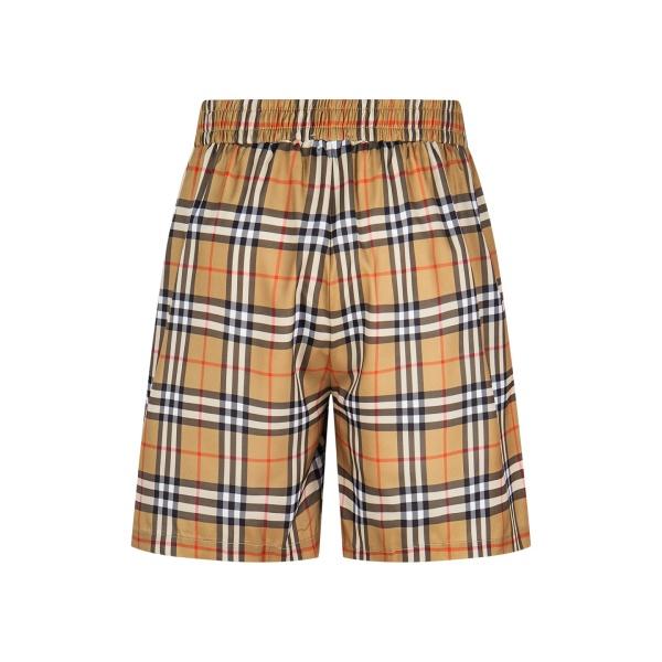 2026新作 BURBERRY 激安 バーバリー ヴィンテージチェック ハーフパンツ ショートパンツ イージーパンツ ウエストゴム リゾート ビーチ 人気アイテム