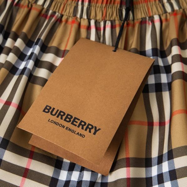 2026新作 BURBERRY 激安 バーバリー ヴィンテージチェック ハーフパンツ ショートパンツ イージーパンツ ウエストゴム リゾート ビーチ 人気アイテム