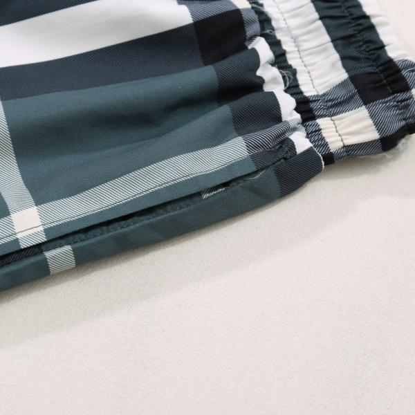 2026新作 BURBERRY 激安 バーバリー チェック柄 スイムショーツ ハーフパンツ ショートパンツ ビーチパンツ 水着 リゾート 人気アイテム