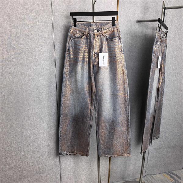 ルーズシルエット フェード加工 モードカジュアル Acne Studios アクネストゥディオズ コピー ジーンズ ユニセックス