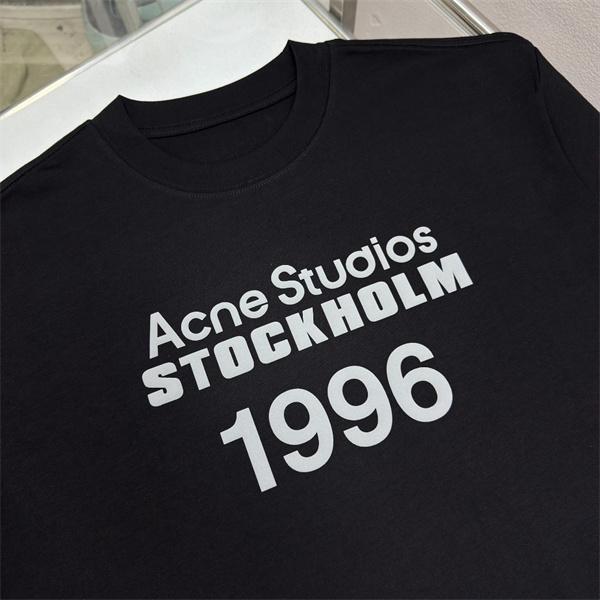 フロントロゴ プリントデザイン ベーシックシルエット Acne Studios アクネストゥディオズ コピー 半袖Tシャツ カジュアルモード