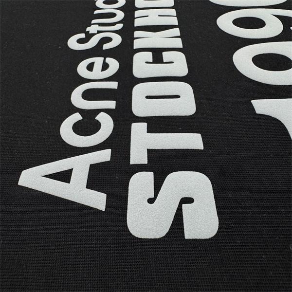 フロントロゴ プリントデザイン ベーシックシルエット Acne Studios アクネストゥディオズ コピー 半袖Tシャツ カジュアルモード