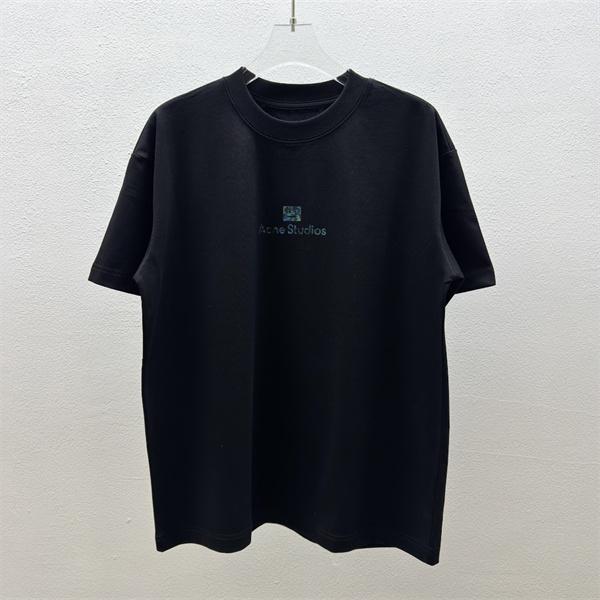 Acne Studios アクネストゥディオズ コピー 半袖Tシャツ ミニロゴ スタイリッシュウェア 抜け感コーデ