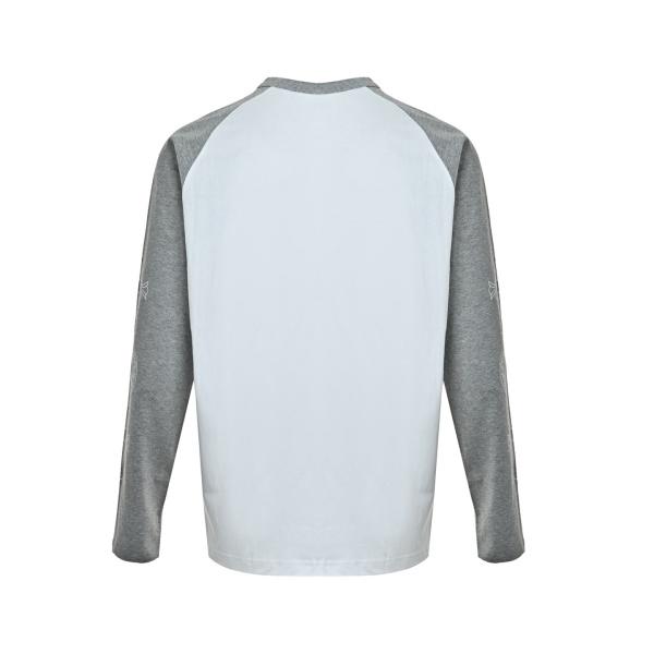 2026新作 N级品 Chrome Hearts  クロムハーツ ロングTシャツ 梵字ネック 配色デザイン 長袖Tシャツ コットン オーバーサイズ 人気アイテム