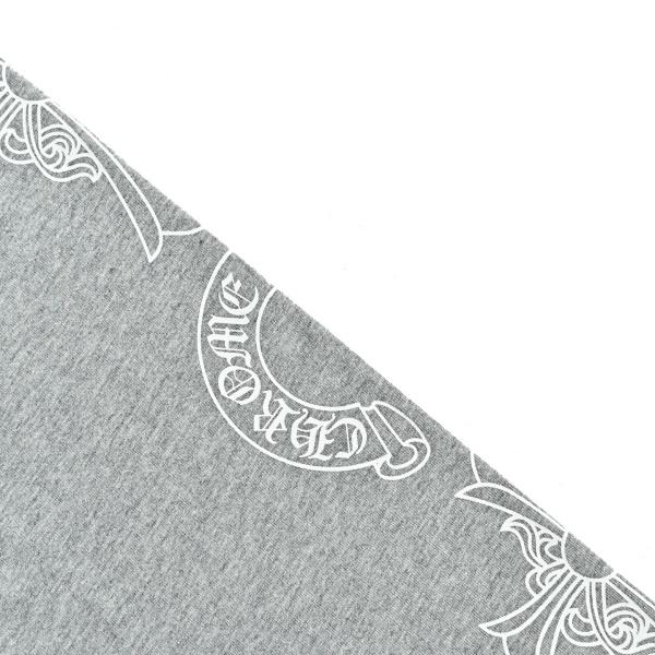 2026新作 N级品 Chrome Hearts  クロムハーツ ロングTシャツ 梵字ネック 配色デザイン 長袖Tシャツ コットン オーバーサイズ 人気アイテム