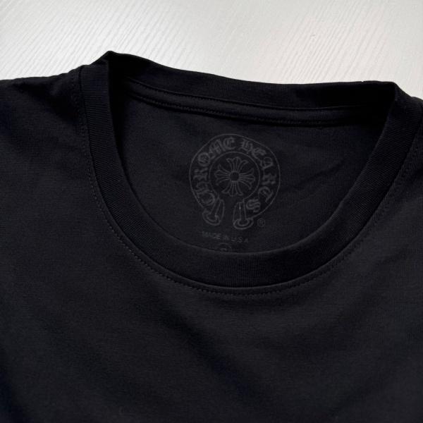 2026新作 Chrome Hearts N級品 クロムハーツ ロングTシャツ STAFFロゴ バックホースシュー プリント 長袖Tシャツ コットン 人気アイテム