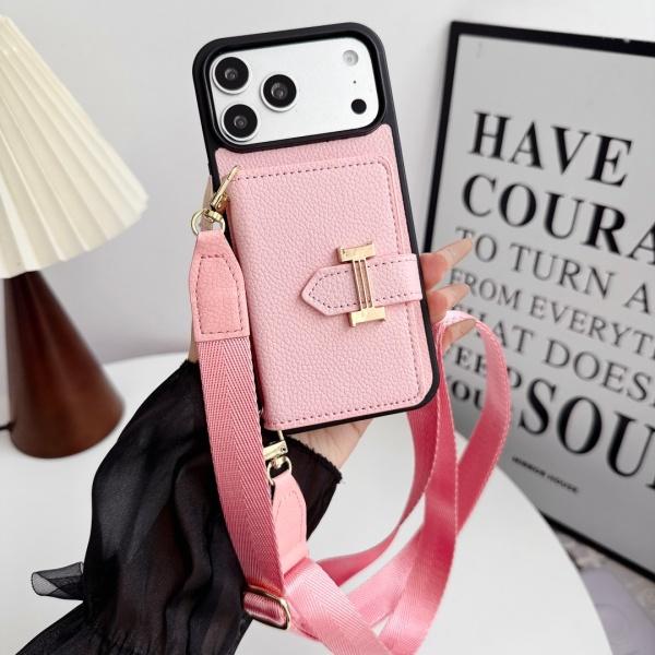 2026新作 HERMÈS 激安 エルメス スマホケース Hバックル カード収納 ショルダーストラップ付き 手帳型 携帯カバー