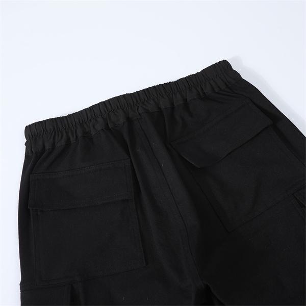 RICK OWENS   2026SS春夏リックオウエンスカーゴパンツコピー黒色人気リラックス感