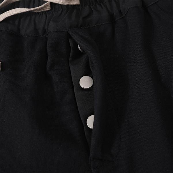 RICK OWENS   2026SS春夏リックオウエンスカーゴパンツコピー黒色人気リラックス感