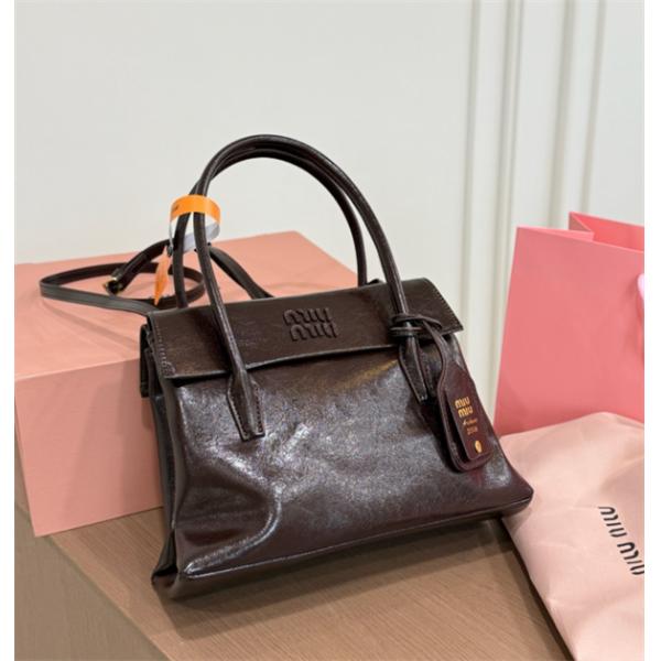 トレンド2026SS春夏MIUMIUハンドバッグレディースミュウミュウコピー大人気27*18cm