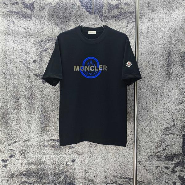 ダブルロゴ グラフィックモチーフ モード感 MONCLER モンクレール コピー 半袖Tシャツ おしゃれウェア