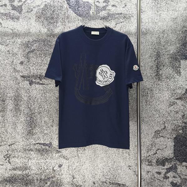 ドローイングプリント ロゴモチーフ クリエイティブデザイン MONCLER モンクレール コピー 半袖Tシャツ