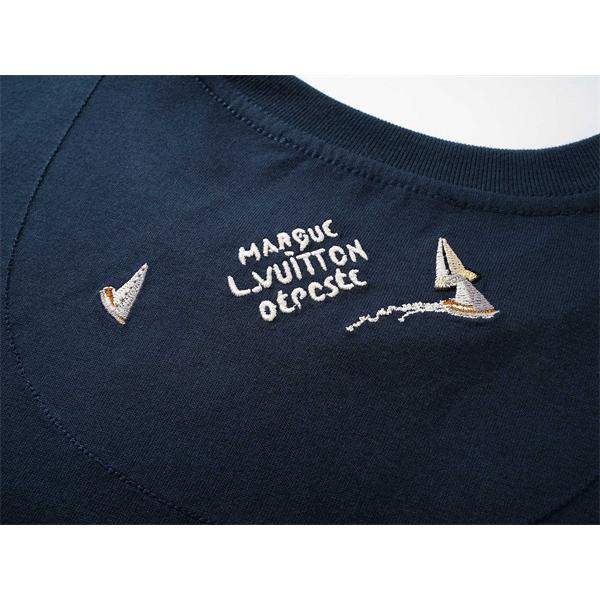 グラフィックデザイン フロントモチーフ 旬コーデ LOUIS VUITTON ルイヴィトン コピー 半袖Tシャツ ファッションアイテム