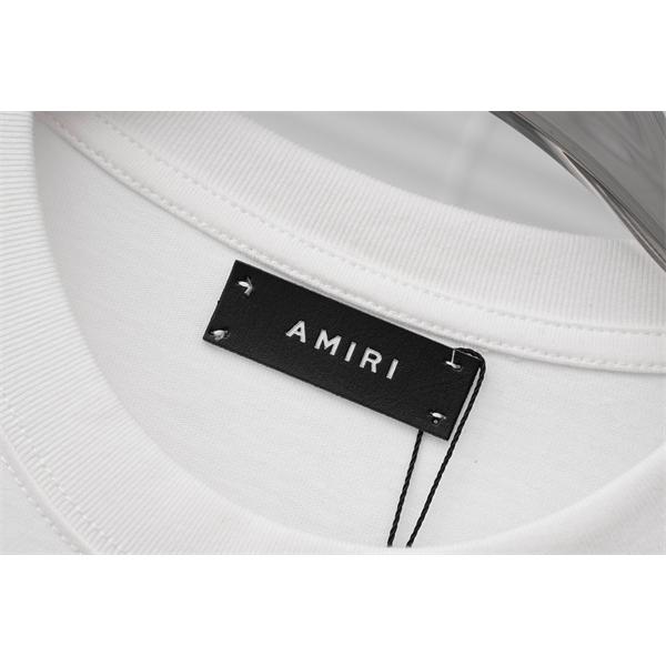 フロントレタリング ヴィンテージ感 ロックテイスト AMIRI アミリ コピー 半袖Tシャツ デザイン性